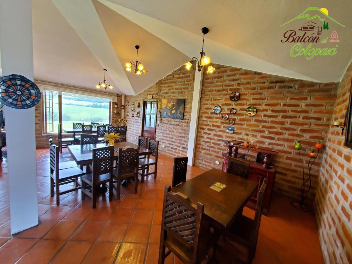 Balcon Al Cotopaxi Hosteria Sangolquí 외부 사진