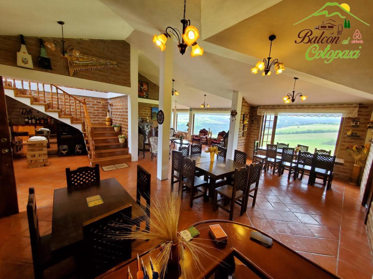 Balcon Al Cotopaxi Hosteria Sangolquí 외부 사진