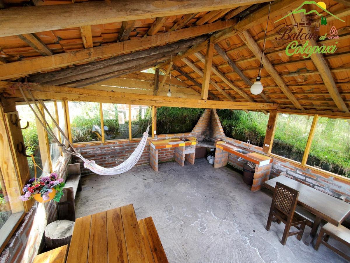 Balcon Al Cotopaxi Hosteria Sangolquí 외부 사진