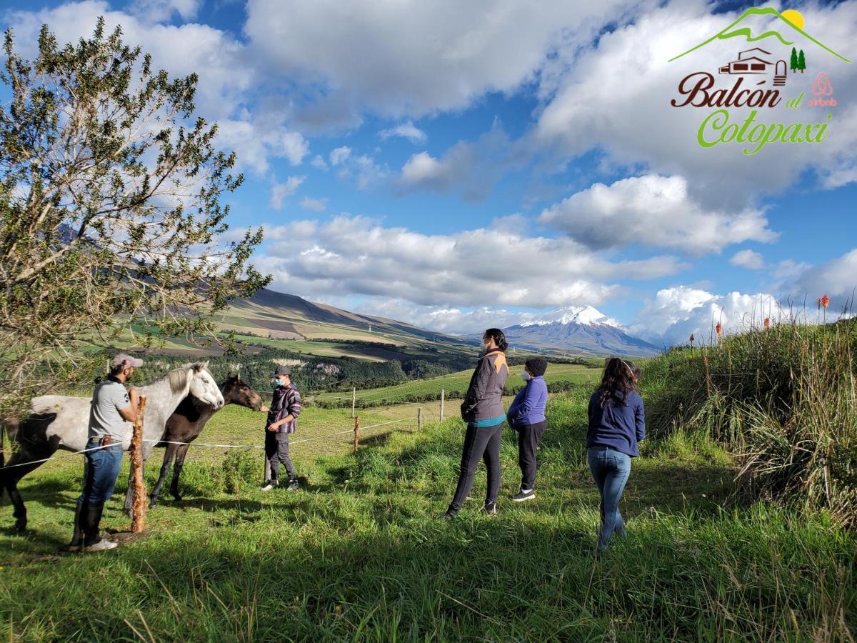 Balcon Al Cotopaxi Hosteria Sangolquí 외부 사진