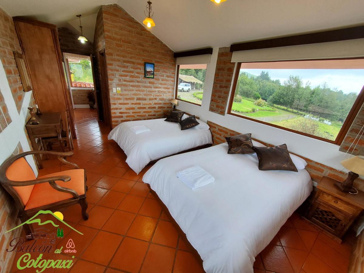 Balcon Al Cotopaxi Hosteria Sangolquí 외부 사진
