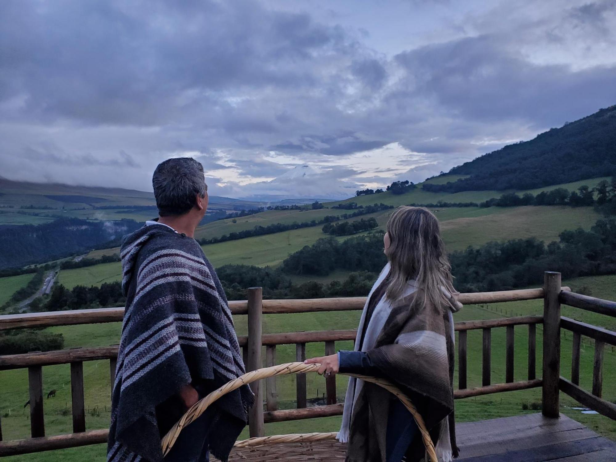 Balcon Al Cotopaxi Hosteria Sangolquí 외부 사진
