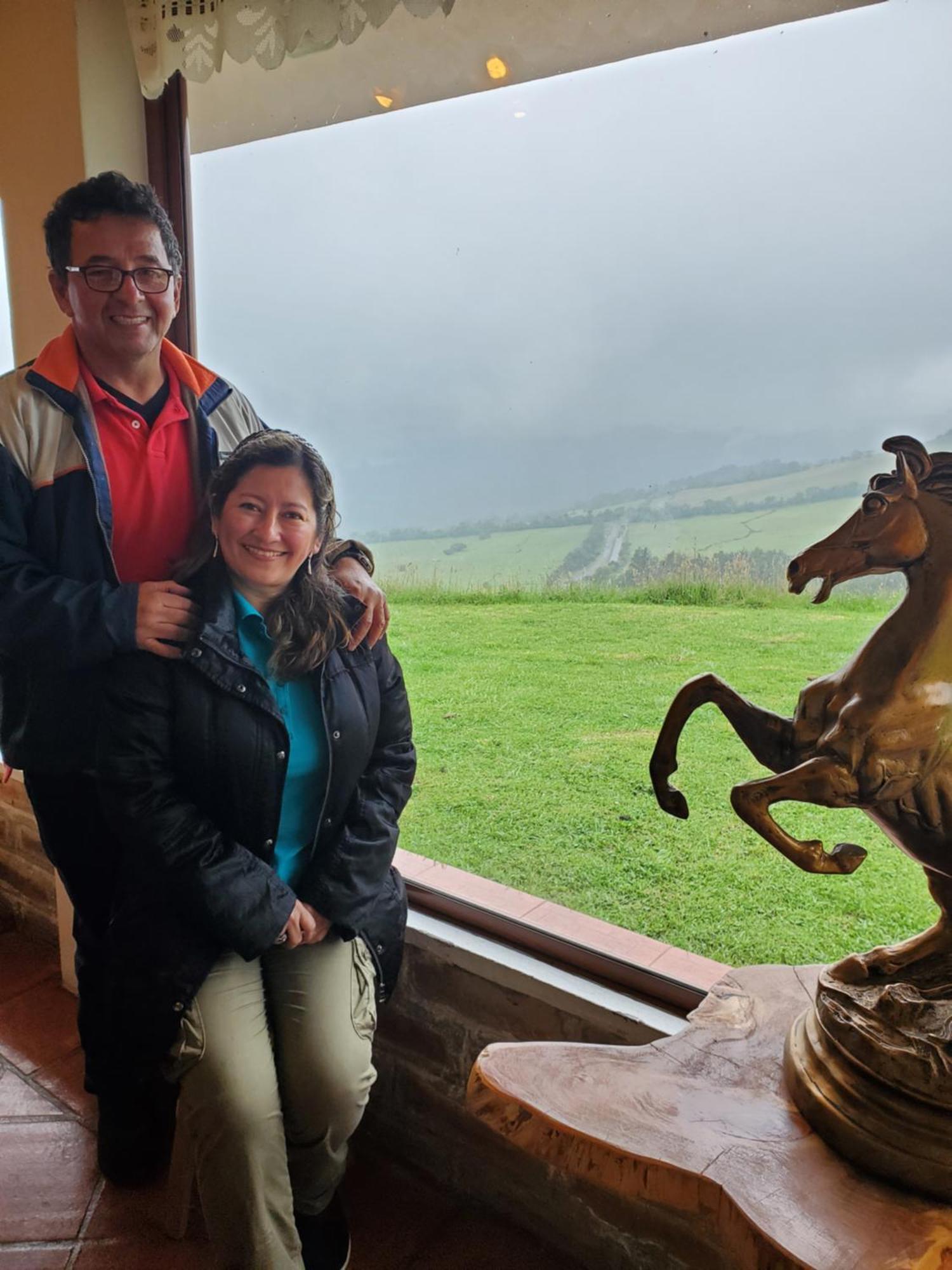 Balcon Al Cotopaxi Hosteria Sangolquí 외부 사진